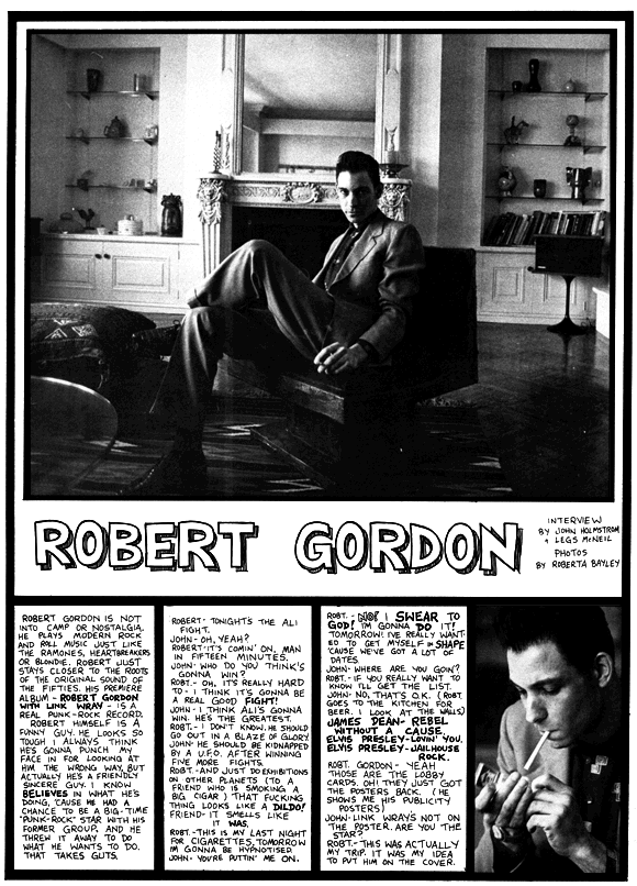 Robert Gordon, Page 1 of 2