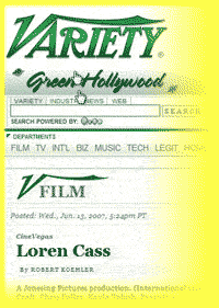 Variety.com Loren Cass review