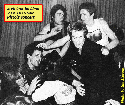 Sex Pistols brawl, 1976